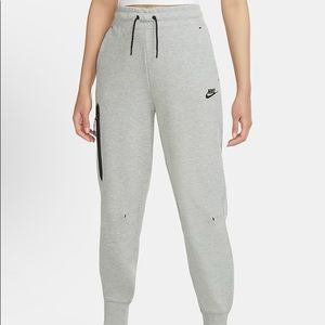 womens grey nike tech pants